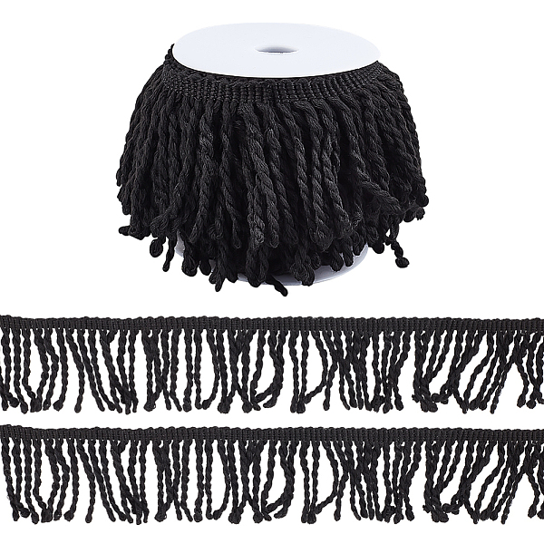 PandaHall AHANDMAKER 10 Yards Curtain Fringes Bullion Fringe Trim, Black Fabric Trims and Embellishments Cotton Fibre Tassel Curtain Weights...
PandaHall AHANDMAKER 10 Yards Curtain Fringes Bullion Fringe Trim, Black Fabric Trims and Embellishments Cotton Fibre Tassel Curtain Weights...