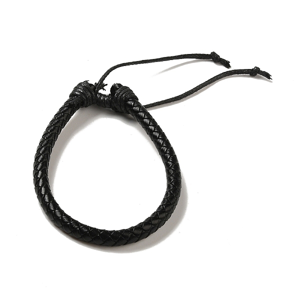 PandaHall Adjustable Leather Cord Braided Bracelets, with Nylon Thread Cord, Burlap Paking Pouches Drawstring Bags, Black, 2-1/8 inch~2-7/8...
PandaHall Adjustable Leather Cord Braided Bracelets, with Nylon Thread Cord, Burlap Paking Pouches Drawstring Bags, Black, 2-1/8 inch~2-7/8...
