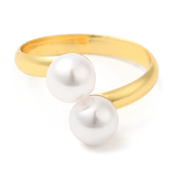 PandaHall Rack Plating Brass Open Cuff Rings with Round Plastic Pearl Beads for Women, Lead Free & Cadmium Free, Long-Lasting Plated, Real...
PandaHall Rack Plating Brass Open Cuff Rings with Round Plastic Pearl Beads for Women, Lead Free & Cadmium Free, Long-Lasting Plated, Real...