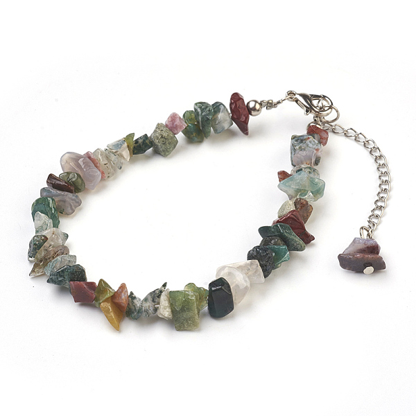 PandaHall Natural Indian Agate Chip Beads Anklets, with Glass Seed Beads, with Brass and Stainless Steel Findings, 8-1/2 inch(21.5cm) Indian...
PandaHall Natural Indian Agate Chip Beads Anklets, with Glass Seed Beads, with Brass and Stainless Steel Findings, 8-1/2 inch(21.5cm) Indian...