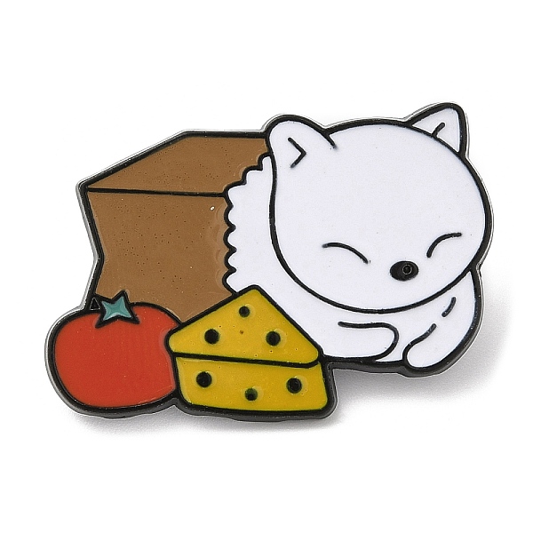 PandaHall Cat Theme Alloy Enamel Brooch, Pin for Backpack Clothes, Tomato, 20.5x30x1.5mm Alloy+Enamel Tomato
PandaHall Cat Theme Alloy Enamel Brooch, Pin for Backpack Clothes, Tomato, 20.5x30x1.5mm Alloy+Enamel Tomato