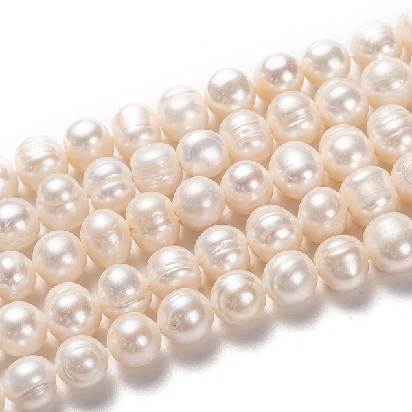 PandaHall Natural Cultured Freshwater Pearl Beads Strands, Potato, Bisque, 10~11x11~12mm, Hole: 0.8mm, about 34pcs/strand, 14.17 inch(36cm)..., Orange
PandaHall Natural Cultured Freshwater Pearl Beads Strands, Potato, Bisque, 10~11x11~12mm, Hole: 0.8mm, about 34pcs/strand, 14.17 inch(36cm)..., Orange
