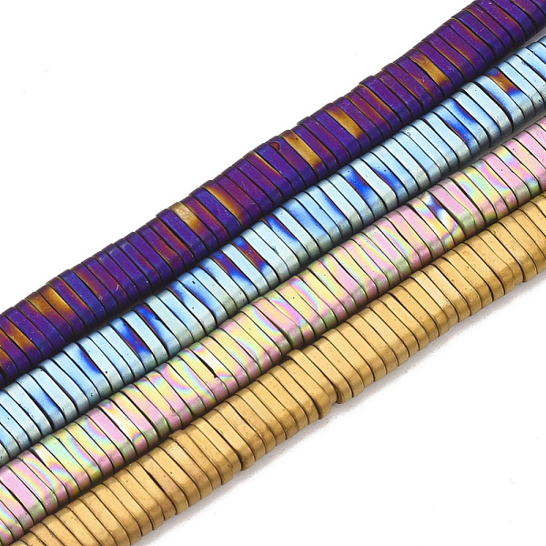 PandaHall Vacuum Plating Electroplate Non-magnetic Synthetic Hematite Multi- Strand Links, Matte Style, Rectangle, Mixed Color, 6x1x3mm...
PandaHall Vacuum Plating Electroplate Non-magnetic Synthetic Hematite Multi- Strand Links, Matte Style, Rectangle, Mixed Color, 6x1x3mm...