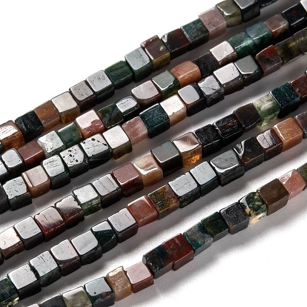 PandaHall Natural Indian Agate Beads Strands, Cube, 4~5x4~5mm, Hole: 1mm, about 90pcs/strand, 15.04 inch(38.2~38.6cm) Indian Agate Cube
PandaHall Natural Indian Agate Beads Strands, Cube, 4~5x4~5mm, Hole: 1mm, about 90pcs/strand, 15.04 inch(38.2~38.6cm) Indian Agate Cube