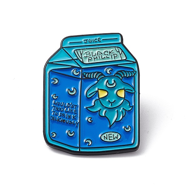 PandaHall Milk Carton Aolly Brooch for Backpack Clothes, Goat Pattern, 30x23x1.8mm, Pin: 1.2mm Alloy Goat
PandaHall Milk Carton Aolly Brooch for Backpack Clothes, Goat Pattern, 30x23x1.8mm, Pin: 1.2mm Alloy Goat