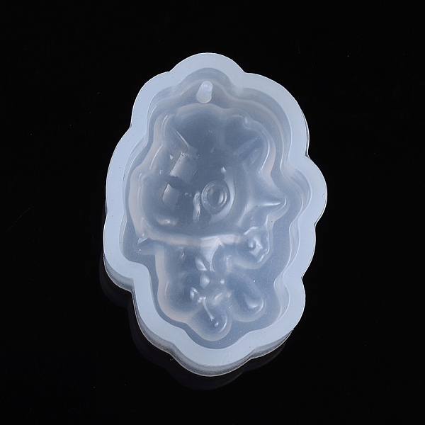 PandaHall Chinese Zodiac Pendant Silicone Molds, Resin Casting Molds, For UV Resin, Epoxy Resin Jewelry Making, Horse, 30x21x10mm, Inner..., White
PandaHall Chinese Zodiac Pendant Silicone Molds, Resin Casting Molds, For UV Resin, Epoxy Resin Jewelry Making, Horse, 30x21x10mm, Inner..., White