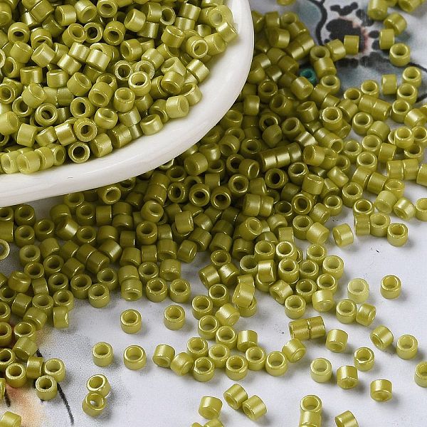 PandaHall Baking Paint Glass Seed Beads, Cylinder, Olive, 2.5x2mm, Hole: 1.4mm, about 45359pcs/pound Glass Green
PandaHall Baking Paint Glass Seed Beads, Cylinder, Olive, 2.5x2mm, Hole: 1.4mm, about 45359pcs/pound Glass Green