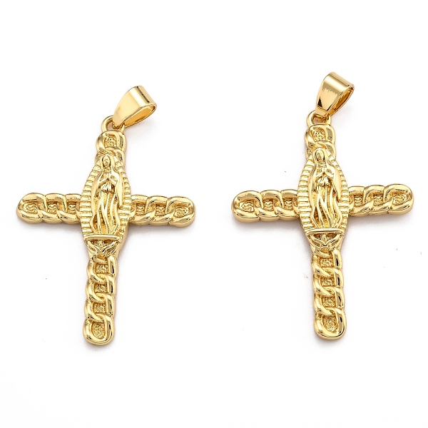 PandaHall Brass Micro Pave Clear Cubic Zirconia Pendants, Long-Lasting Plated, Cross, Real 18K Gold Plated, 36x27x4mm, Hole: 3.5x5.5mm...
PandaHall Brass Micro Pave Clear Cubic Zirconia Pendants, Long-Lasting Plated, Cross, Real 18K Gold Plated, 36x27x4mm, Hole: 3.5x5.5mm...