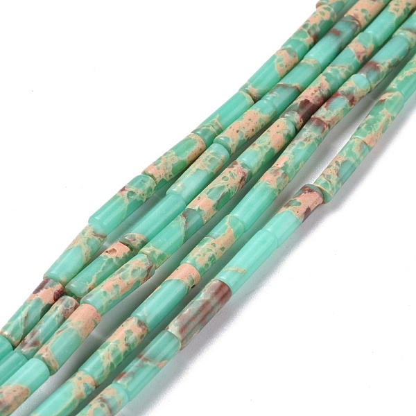 PandaHall Synthetic ShouShan Stone Beads Strands, Column, 13x4mm, Hole: 1.4mm, about 28pcs/strand, 15.18~15.39 inch(38.55~39.1cm) Shoushan...
PandaHall Synthetic ShouShan Stone Beads Strands, Column, 13x4mm, Hole: 1.4mm, about 28pcs/strand, 15.18~15.39 inch(38.55~39.1cm) Shoushan...