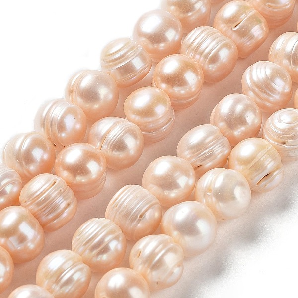 PandaHall Natural Cultured Freshwater Pearl Beads Strands, Potato, Grade A, PeachPuff, 10~12x10~11mm, Hole: 0.6mm, about 35pcs/strand..., Brown
PandaHall Natural Cultured Freshwater Pearl Beads Strands, Potato, Grade A, PeachPuff, 10~12x10~11mm, Hole: 0.6mm, about 35pcs/strand..., Brown