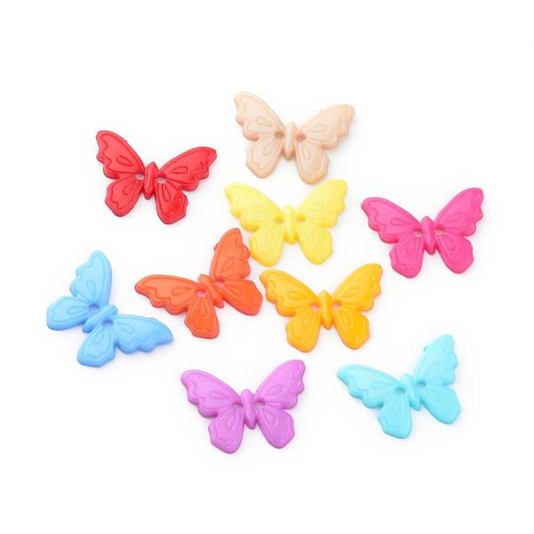 PandaHall 2-Hole Acrylic Buttons, Butterfly, Mixed Color, 17x22.5x2mm, Hole: 2mm Acrylic Butterfly Multicolor
PandaHall 2-Hole Acrylic Buttons, Butterfly, Mixed Color, 17x22.5x2mm, Hole: 2mm Acrylic Butterfly Multicolor