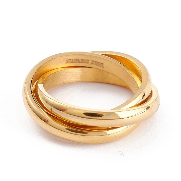 PandaHall Ion Plating(IP) Unisex 304 Stainless Steel Finger Rings, Criss Cross Rings, Golden, Size 7, 2.8~7mm, Inner Diameter: 17.2mm 304...
PandaHall Ion Plating(IP) Unisex 304 Stainless Steel Finger Rings, Criss Cross Rings, Golden, Size 7, 2.8~7mm, Inner Diameter: 17.2mm 304...