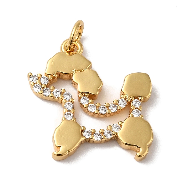 PandaHall Rack Plating Brass Micro Pave Clear Cubic Zirconia Pendants, with Jump Ring, Long-Lasting Plated, Lead Free & Cadmium Free, Dog...
PandaHall Rack Plating Brass Micro Pave Clear Cubic Zirconia Pendants, with Jump Ring, Long-Lasting Plated, Lead Free & Cadmium Free, Dog...