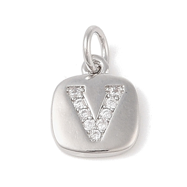 PandaHall Rack Plating Brass Micro Pave CLear Cubic Zirconia Charms, with Jump Rings, Cadmium Free & Lead Free, Long-Lasting Plated...
PandaHall Rack Plating Brass Micro Pave CLear Cubic Zirconia Charms, with Jump Rings, Cadmium Free & Lead Free, Long-Lasting Plated...