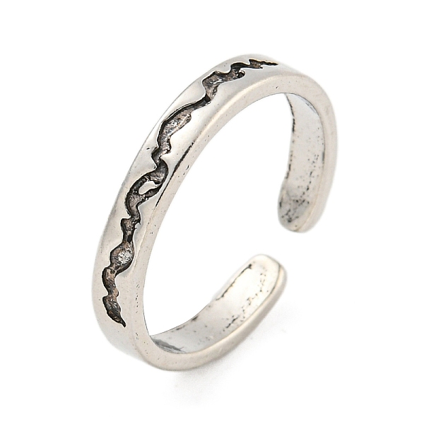 PandaHall Alloy Cuff Rings for Women Men, Antique Silver, 3mm, US Size 7 1/4(17.5mm) Alloy
PandaHall Alloy Cuff Rings for Women Men, Antique Silver, 3mm, US Size 7 1/4(17.5mm) Alloy
