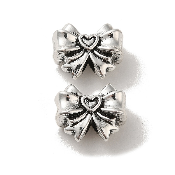 PandaHall Tibetan Style Alloy Beads, Cadmium Free & Lead Free, Bowknot, Antique Silver, 11x13x5mm, Hole: 2mm, about 411pcs/1000g Alloy...
PandaHall Tibetan Style Alloy Beads, Cadmium Free & Lead Free, Bowknot, Antique Silver, 11x13x5mm, Hole: 2mm, about 411pcs/1000g Alloy...