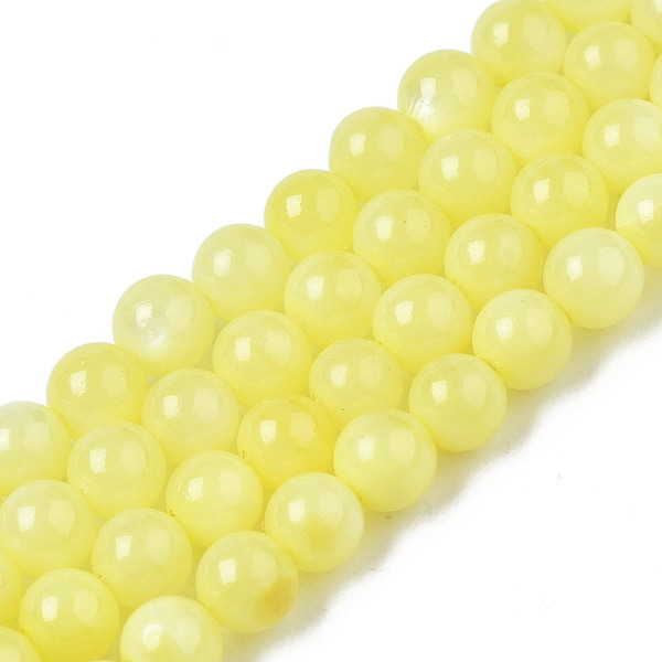 PandaHall Natural Freshwater Shell Beads Strands, Dyed, Round, Yellow, 2.5mm, Hole: 0.5mm, about 122~136pcs/strand, 14.57 inch~15.63 inch...
PandaHall Natural Freshwater Shell Beads Strands, Dyed, Round, Yellow, 2.5mm, Hole: 0.5mm, about 122~136pcs/strand, 14.57 inch~15.63 inch...