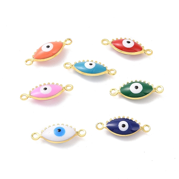 PandaHall Brass Enamel Connector Charms, Real 18K Gold Plated, Horse Eyes, Mixed Color, 6x16x3.5mm, Hole: 1.2mm Brass+Enamel Horse Eye..., Multicolor
PandaHall Brass Enamel Connector Charms, Real 18K Gold Plated, Horse Eyes, Mixed Color, 6x16x3.5mm, Hole: 1.2mm Brass+Enamel Horse Eye..., Multicolor