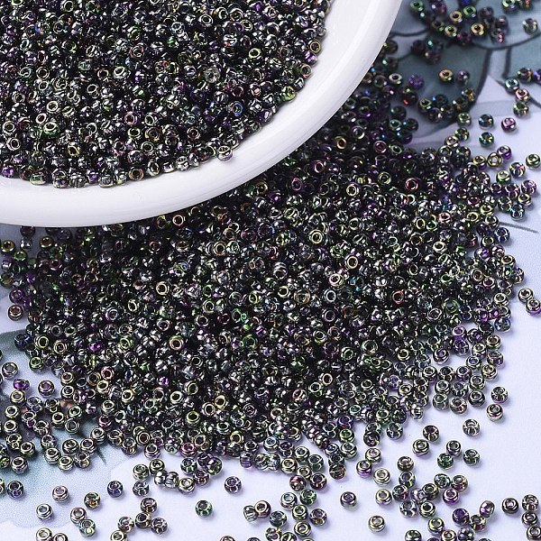 PandaHall MIYUKI Round Rocailles Beads, Japanese Seed Beads, 11/0, (RR4571) Magic Orchid, 2x1.3mm, Hole: 0.8mm, about 5500pcs/50g Glass..., Purple
PandaHall MIYUKI Round Rocailles Beads, Japanese Seed Beads, 11/0, (RR4571) Magic Orchid, 2x1.3mm, Hole: 0.8mm, about 5500pcs/50g Glass..., Purple