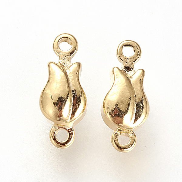 PandaHall Brass Links connectors, Flower, Golden, 10x4x3mm, Hole: 1mm Brass Flower
PandaHall Brass Links connectors, Flower, Golden, 10x4x3mm, Hole: 1mm Brass Flower