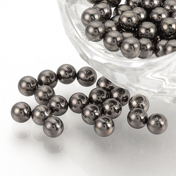 PandaHall 304 Stainless Steel Beads, Cadmium Free & Lead Free, Undrilled/No Hole Beads, Round, Gunmetal, 0.8mm, about 21000pcs/42g 304...
PandaHall 304 Stainless Steel Beads, Cadmium Free & Lead Free, Undrilled/No Hole Beads, Round, Gunmetal, 0.8mm, about 21000pcs/42g 304...
