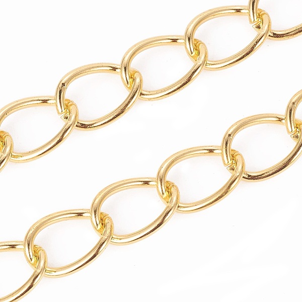 PandaHall Iron Twisted Chains, Unwelded, with Spool, Oval, Golden, 14.5x10x1.6mm Iron
PandaHall Iron Twisted Chains, Unwelded, with Spool, Oval, Golden, 14.5x10x1.6mm Iron