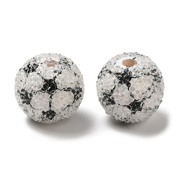 PandaHall Spray Painted Wood European Beads with Rhinestone, Large Hole Beads, Round, Black, 18x16.5mm, Hole: 4.1mm Wood Round Black
PandaHall Spray Painted Wood European Beads with Rhinestone, Large Hole Beads, Round, Black, 18x16.5mm, Hole: 4.1mm Wood Round Black