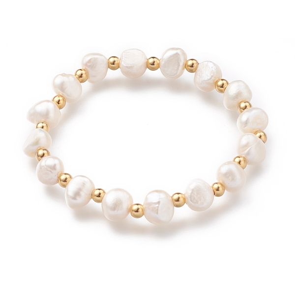 PandaHall Stretch Beaded Bracelets, with 304 Stainless Steel Round Beads and Shell Pearl Beads, Seashell Color, Golden, Inner Diameter...
PandaHall Stretch Beaded Bracelets, with 304 Stainless Steel Round Beads and Shell Pearl Beads, Seashell Color, Golden, Inner Diameter...