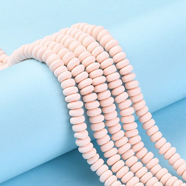 PandaHall Handmade Polymer Clay Beads Strands, for DIY Jewelry Crafts Supplies, Flat Round, Bisque, 6~7x3mm, Hole: 1.5mm, about..., Orange
PandaHall Handmade Polymer Clay Beads Strands, for DIY Jewelry Crafts Supplies, Flat Round, Bisque, 6~7x3mm, Hole: 1.5mm, about..., Orange