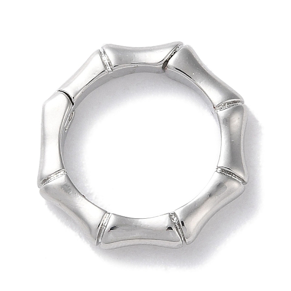 PandaHall Rack Plating Brass Twister Clasps, Long-Lasting Plated, Lead Free & Cadmium Free, Bamboo, Platinum, 15.5x15.5x3mm Brass Bamboo
PandaHall Rack Plating Brass Twister Clasps, Long-Lasting Plated, Lead Free & Cadmium Free, Bamboo, Platinum, 15.5x15.5x3mm Brass Bamboo