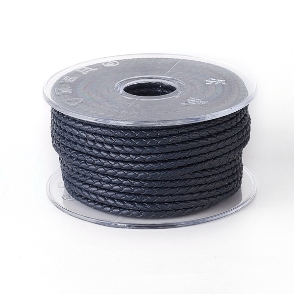 PandaHall Braided Cowhide Cord, Leather Jewelry Cord, Jewelry DIY Making Material, Midnight Blue, 3mm, about 10.93 yards(10m)/roll Cowhide...
PandaHall Braided Cowhide Cord, Leather Jewelry Cord, Jewelry DIY Making Material, Midnight Blue, 3mm, about 10.93 yards(10m)/roll Cowhide...