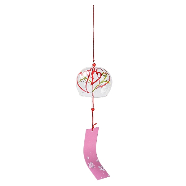 PandaHall Glass Wind Chime, with Polyester Cord & Paper, Round with Heart, Clear, 410mm Glass Round Clear
PandaHall Glass Wind Chime, with Polyester Cord & Paper, Round with Heart, Clear, 410mm Glass Round Clear
