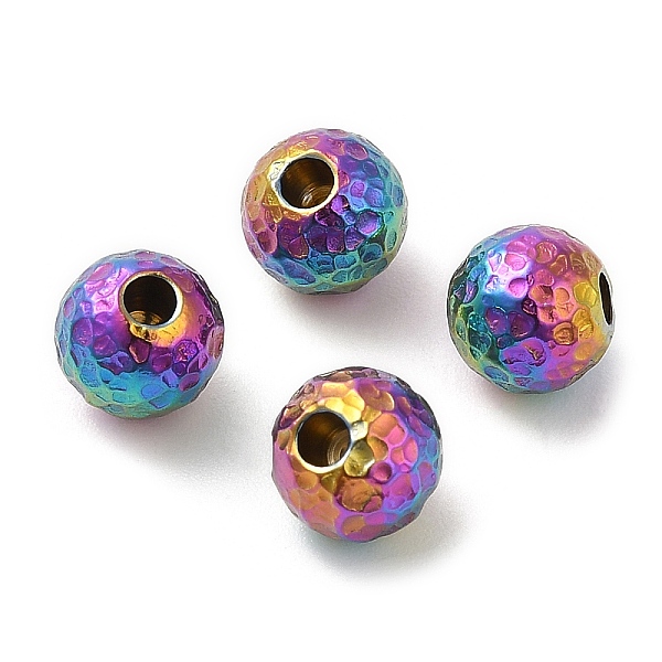 PandaHall Ion Plating(IP) 304 Stainless Steel Cord End, End Caps, Hammered Round, Rainbow Color, 6x6mm, Hole: 1.8mm 304 Stainless Steel...
PandaHall Ion Plating(IP) 304 Stainless Steel Cord End, End Caps, Hammered Round, Rainbow Color, 6x6mm, Hole: 1.8mm 304 Stainless Steel...