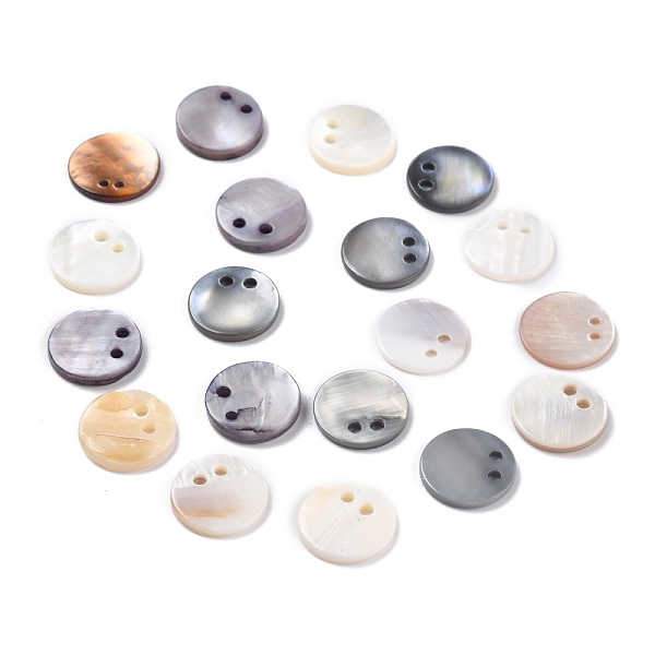 PandaHall Natural Freshwater Shell Charms, Flat Round, Mixed Color, 10~12x1~2mm, Hole: 1.5mm Shell Flat Round Multicolor
PandaHall Natural Freshwater Shell Charms, Flat Round, Mixed Color, 10~12x1~2mm, Hole: 1.5mm Shell Flat Round Multicolor