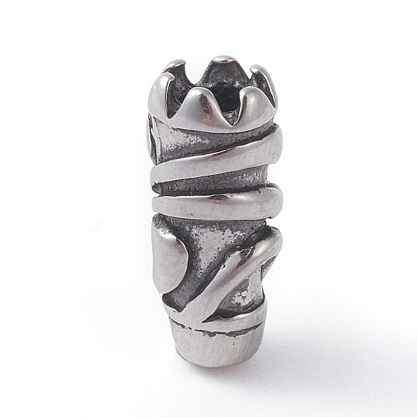 PandaHall 304 Stainless Steel Beads, Column, Antique Silver, 14.5x5~6mm, Hole: 3.5mm 304 Stainless Steel Column
PandaHall 304 Stainless Steel Beads, Column, Antique Silver, 14.5x5~6mm, Hole: 3.5mm 304 Stainless Steel Column