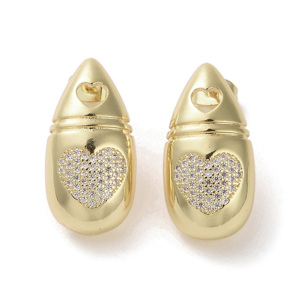 PandaHall Brass Micro Pave Cubic Zirconia Stud Earrings, Teardrop, Real 16K Gold Plated, 25.5x13mm Cubic Zirconia Teardrop Clear
PandaHall Brass Micro Pave Cubic Zirconia Stud Earrings, Teardrop, Real 16K Gold Plated, 25.5x13mm Cubic Zirconia Teardrop Clear