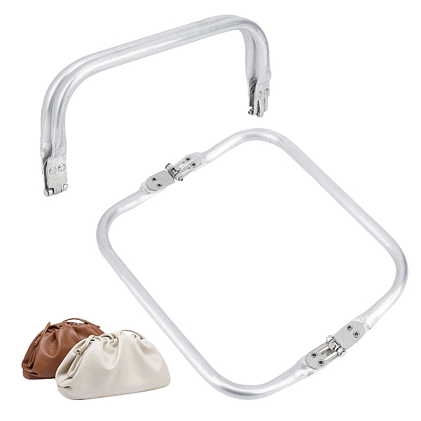 PandaHall CHGCRAFT 2Pcs 200mm Aluminum Purse Frame Kiss Clasp Internal Tubular Frame Square-Shaped Assembled Bag Clutch Frame for DIY Craft..., Silver
PandaHall CHGCRAFT 2Pcs 200mm Aluminum Purse Frame Kiss Clasp Internal Tubular Frame Square-Shaped Assembled Bag Clutch Frame for DIY Craft..., Silver