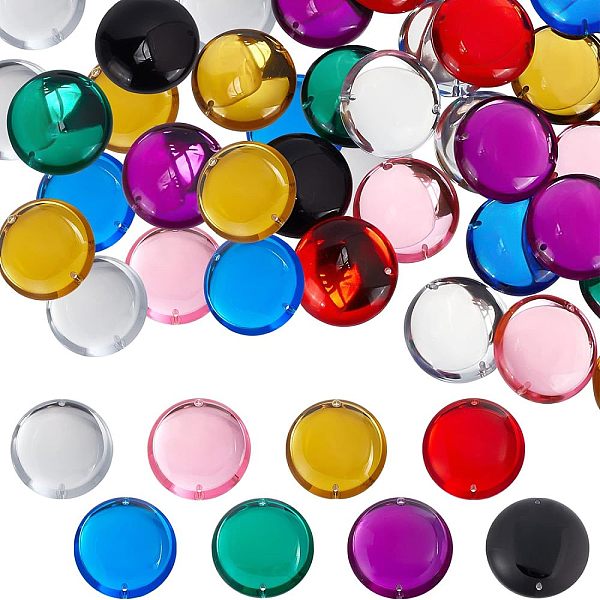 PandaHall Fingerinspire 32Pcs 8 Color Acrylic Sew on Rhinestone, Acrylic Mirror, Two Holes, Garments Accessories, Half Round, Mixed Color..., Multicolor
PandaHall Fingerinspire 32Pcs 8 Color Acrylic Sew on Rhinestone, Acrylic Mirror, Two Holes, Garments Accessories, Half Round, Mixed Color..., Multicolor