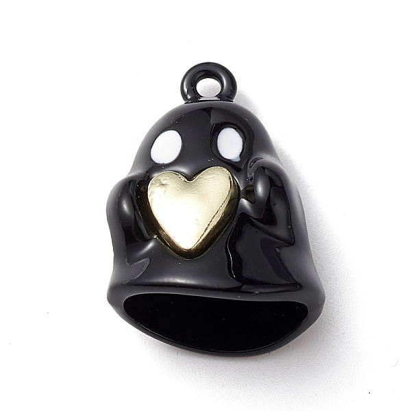 PandaHall Halloween Spray Painted Alloy Pendants, Ghost Charm, Black, 20x15x9mm, Hole: 1.5mm Alloy Ghost Black
PandaHall Halloween Spray Painted Alloy Pendants, Ghost Charm, Black, 20x15x9mm, Hole: 1.5mm Alloy Ghost Black