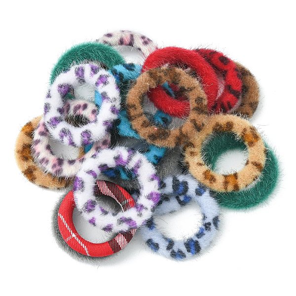 PandaHall Cloth Fabric/Faux Mink Fur Covered Linking Rings, with Aluminum Bottom, Ring, Platinum, Mixed Color, 35.5x4.5mm Aluminum Ring..., Multicolor
PandaHall Cloth Fabric/Faux Mink Fur Covered Linking Rings, with Aluminum Bottom, Ring, Platinum, Mixed Color, 35.5x4.5mm Aluminum Ring..., Multicolor