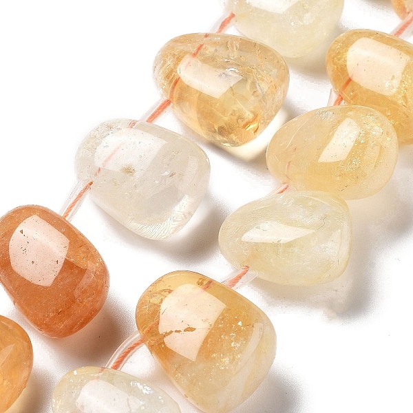 PandaHall Natural Citrine Beads Strands, Teardrop, Top Drilled, 22.5~26x14.5~19x12~14.5mm, Hole: 0.9mm, about 8~9pcs/strand, 7.48''~8.66''...
PandaHall Natural Citrine Beads Strands, Teardrop, Top Drilled, 22.5~26x14.5~19x12~14.5mm, Hole: 0.9mm, about 8~9pcs/strand, 7.48''~8.66''...
