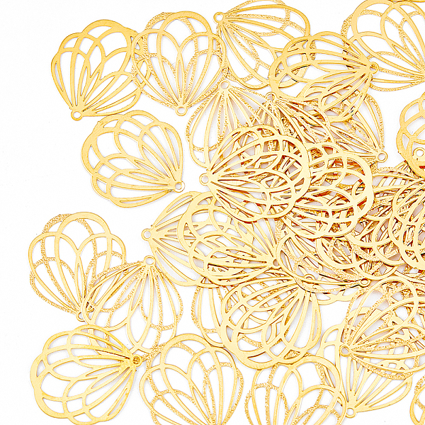 PandaHall HOBBIESAY 40Pcs Real 18K Gold Plated Flower Pendant 20.5x18mm 201 Stainless Steel Filigree Charm Etched Metal Embellishments for...
PandaHall HOBBIESAY 40Pcs Real 18K Gold Plated Flower Pendant 20.5x18mm 201 Stainless Steel Filigree Charm Etched Metal Embellishments for...