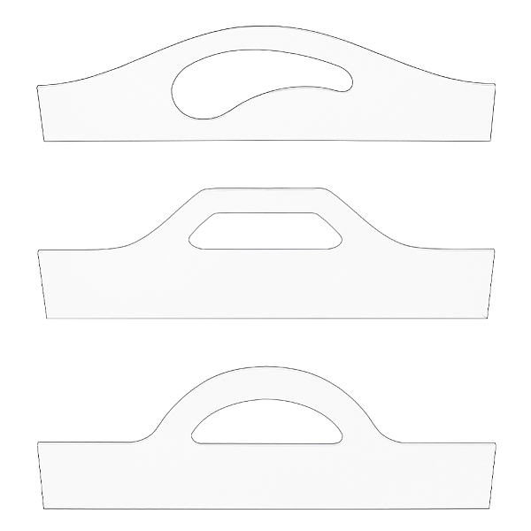 PandaHall DICOSMETIC 3Pcs Handle Template Cutting Board 3 Styles Templates for Woodworking Acrylic Router Templates for DIY Kitchen Craft..., Clear
PandaHall DICOSMETIC 3Pcs Handle Template Cutting Board 3 Styles Templates for Woodworking Acrylic Router Templates for DIY Kitchen Craft..., Clear