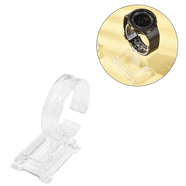 PandaHall Plastic Bracelet Displays, C Type Single Watch/Bracelet Display Stand, Clear, 94x60x40mm Plastic Clear
PandaHall Plastic Bracelet Displays, C Type Single Watch/Bracelet Display Stand, Clear, 94x60x40mm Plastic Clear