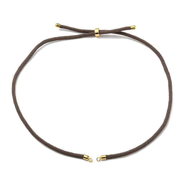 PandaHall Nylon Cords Necklace Making, with Golden Brass Findings, Long-Lasting Plated, Coffee, 22~22.8 inch(56~58cm), Hole: 1.7mm Nylon..., Brown
PandaHall Nylon Cords Necklace Making, with Golden Brass Findings, Long-Lasting Plated, Coffee, 22~22.8 inch(56~58cm), Hole: 1.7mm Nylon..., Brown