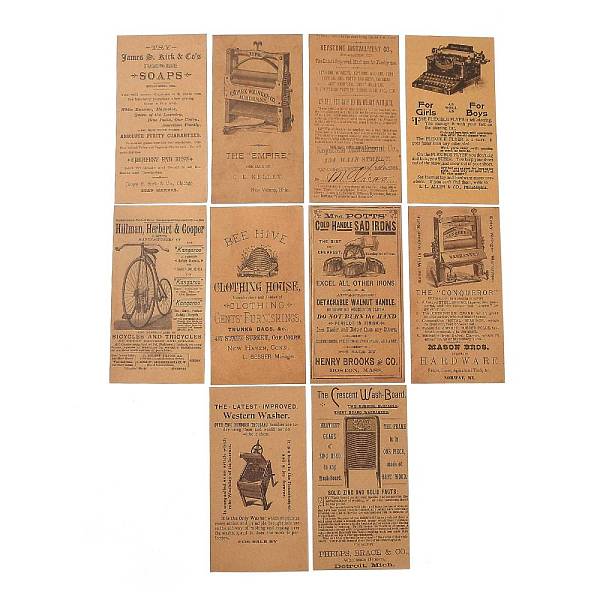 PandaHall Scrapbook Kraft Paper Pad, for DIY Album Scrapbook, Greeting Card, Background Paper, Diary Decorative, Old Workshop, 16x8.4cm..., Brown
PandaHall Scrapbook Kraft Paper Pad, for DIY Album Scrapbook, Greeting Card, Background Paper, Diary Decorative, Old Workshop, 16x8.4cm..., Brown