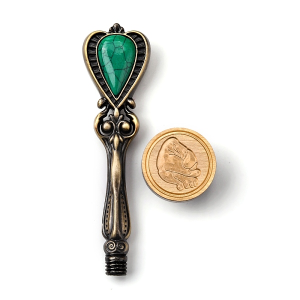 PandaHall DIY Scrapbook, Brass Wax Seal Stamp, with Alloy Handles, for DIY Scrapbooking, Heart Pattern, Stamp: 25mm, Handle: 88.5x24.5x14mm...
PandaHall DIY Scrapbook, Brass Wax Seal Stamp, with Alloy Handles, for DIY Scrapbooking, Heart Pattern, Stamp: 25mm, Handle: 88.5x24.5x14mm...