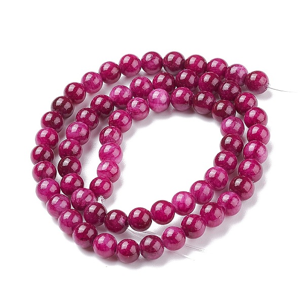 PandaHall Natural Mashan Jade Round Beads Strands, Dyed, Indigo, 6mm, Hole: 1mm, about 69pcs/strand, 15.7 inch Mashan Jade Round Purple
PandaHall Natural Mashan Jade Round Beads Strands, Dyed, Indigo, 6mm, Hole: 1mm, about 69pcs/strand, 15.7 inch Mashan Jade Round Purple