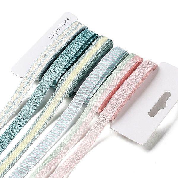 PandaHall 18 Yards 6 Styles Polyester Ribbon, for DIY Handmade Craft, Hair Bowknots and Gift Decoration, Green Color Palette, Dark Turquoise...
PandaHall 18 Yards 6 Styles Polyester Ribbon, for DIY Handmade Craft, Hair Bowknots and Gift Decoration, Green Color Palette, Dark Turquoise...