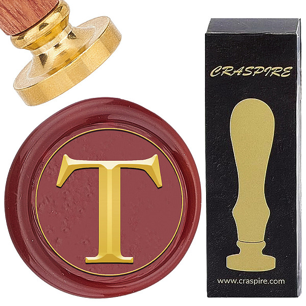 PandaHall CRASPIRE Initial Alphabets T Wax Seal Stamps Letter Vintage Removable Brass Sealing Stamp Heads 25mm Copper with Wooden Handle for...
PandaHall CRASPIRE Initial Alphabets T Wax Seal Stamps Letter Vintage Removable Brass Sealing Stamp Heads 25mm Copper with Wooden Handle for...